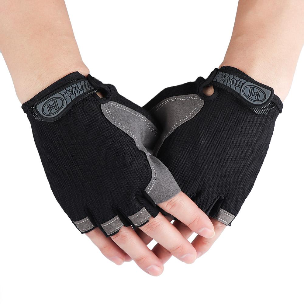 Non-slip Cycling Equipment Half Finger Gloves Gym Gloves Cycling Gloves Wrist Wrap Sport Mittens