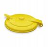 Lid for the frame of the garbage bag stand 120 l. Yellow