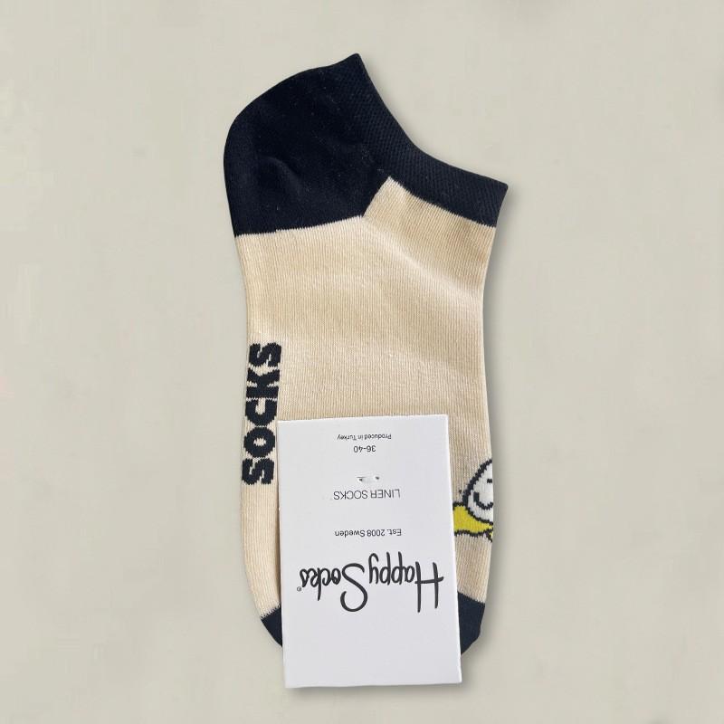 Happy Socks Womens Ankle Cartoon Cute Cotton Low Cut Colorful Casual