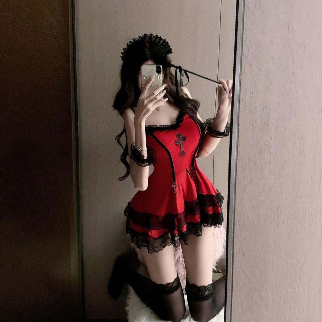 Christmas lingerie pure desire princess dress hot maid cosplay