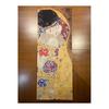 Ukiyo-e Tenugui Towel - Gustav Klimt The Kiss - 100% Cotton - Premium Japanese Tenugui Fabric (Tokuoka) for Vivid Patterns
