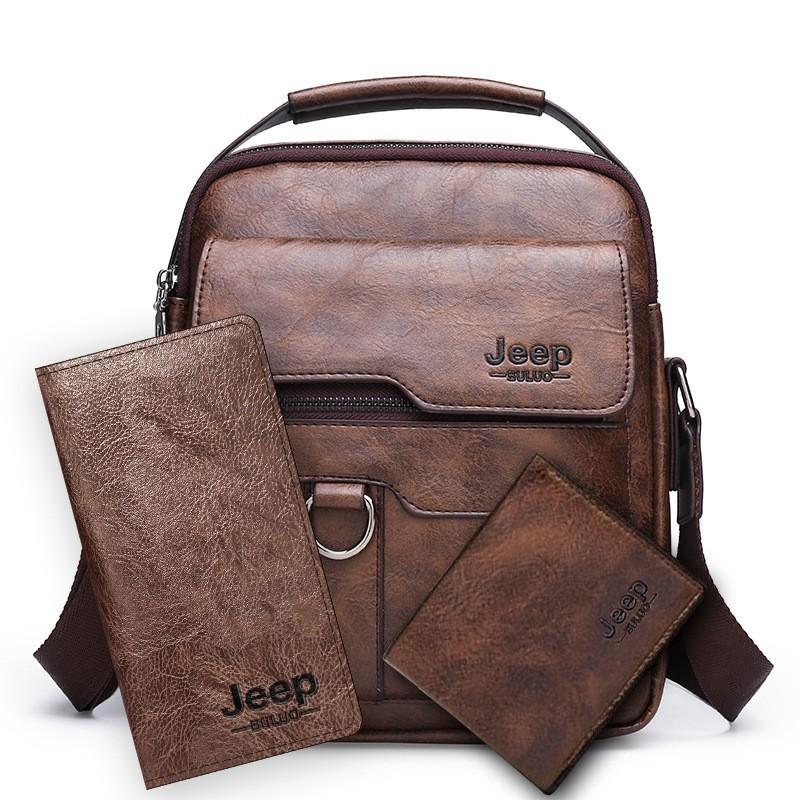Shoulder Bag Men's Bag Retro Men's Bag Official Messenger Bag Large Capacity New Casual Bag Trendy Handbag