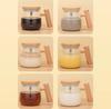 400ML Portable Rotating Stirring Electric Milk Coffee  Glass Water Cup Automatic Stirring Coffee Cup Glass Cup With Handle