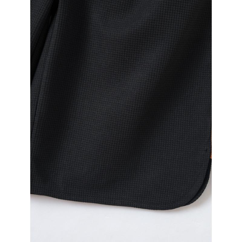 Pánské barevně blokované vaflové šortky Volné letní venkovní ležérní kalhoty Šortky Pánské