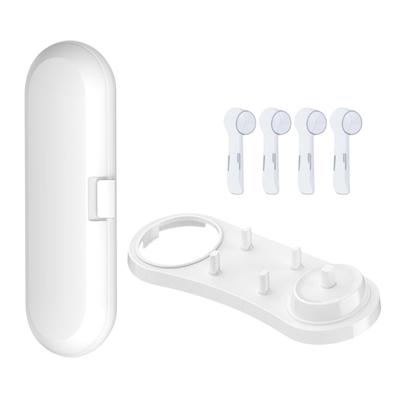 Electric Toothbrush Travel Case Fit for Oral B Electric Toothbrush Portable Storage Box Toothbrush Holder and Brush Head Stand