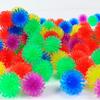 50Pcs Spiky Hedge Balls Multicolor Mini Porcupine Balls Stress Relief Soft Small Massage Ball Sensory Fidget Toy Birthday Party Favors