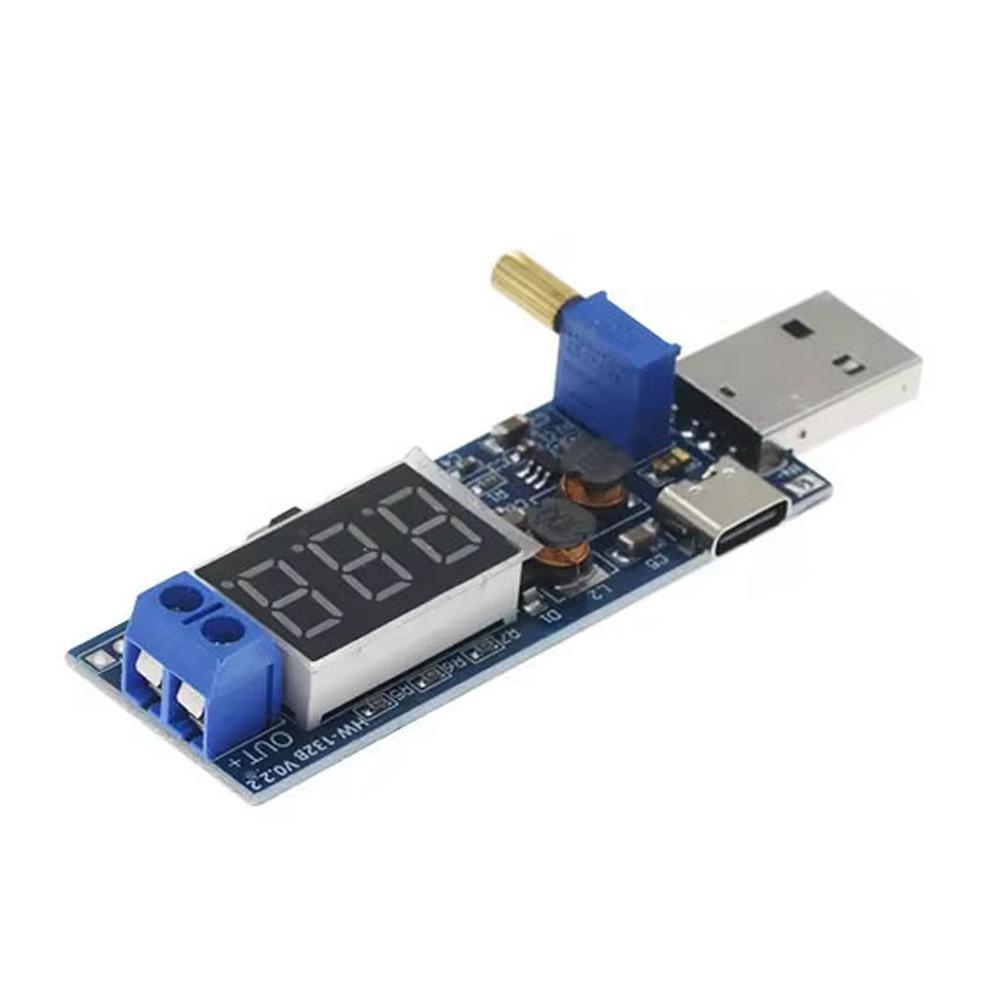 1.2V-24V Output USB Buck Boost Converter 3.5V-12V Input Power Module Voltage Regulator  Electronic