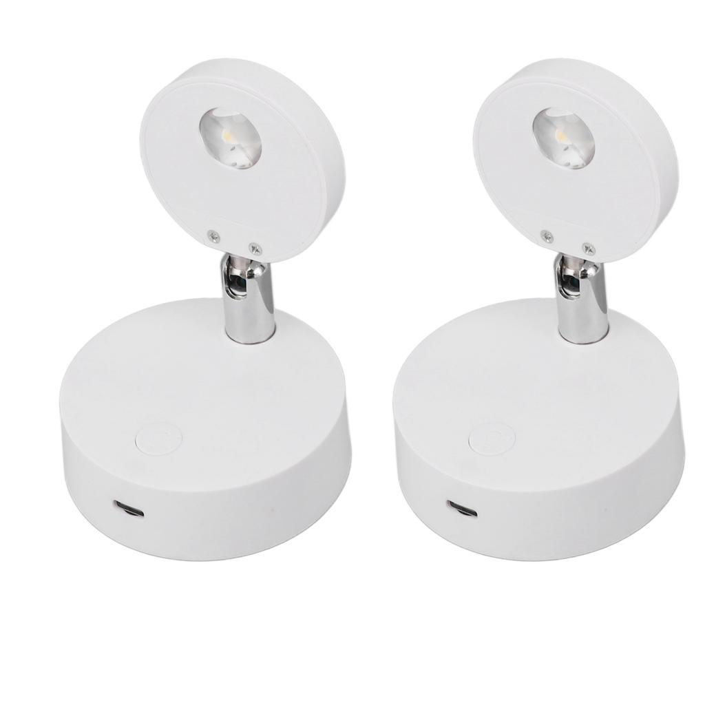 LED Spotlight Rechargeable Picture Lights RGB Closet Spotlights 13 Color Mini Showcase Light RGB