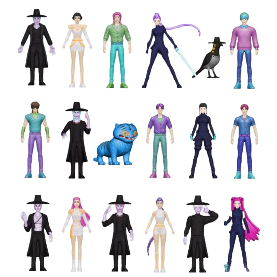 4 style Kpop Demon Hunters Figure K Pop Demon Hunters Figures Huntrix Figures Toy Derpys Tiger Rumi Mira Zoey Sussy Ornament Toy