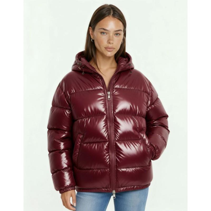 Women Winter Hooded Padded Loose Casual Thick Coat Outerwear Plus Size