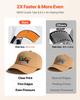 Hat Heat Press Machine, 215 x 100 mm Large Heating Plate, with Caps Stretcher, Precise Temperature & Time Control, Heat Press for Hats and Caps, for