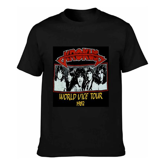 Camiseta Krokus World Tour 1982 Band S