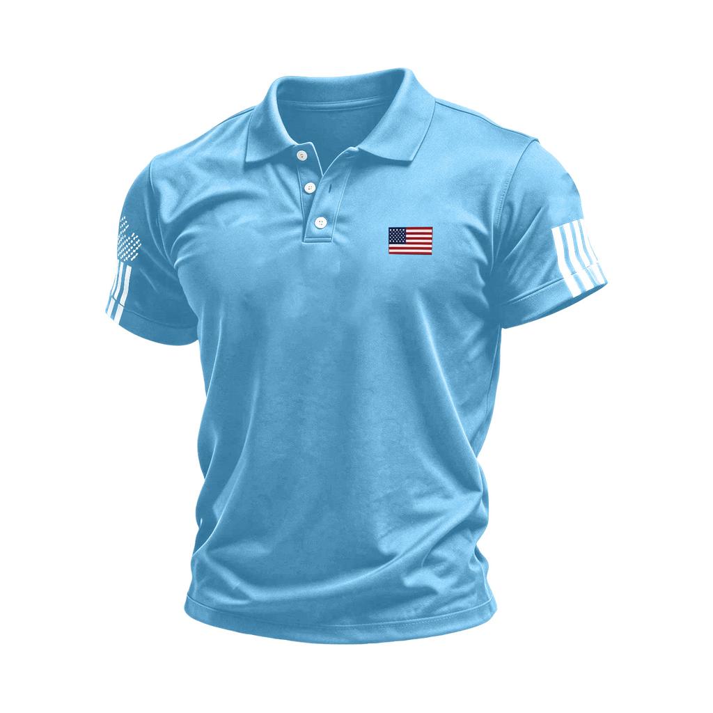 Men's Summer Print Short Sleeve Lapel Shirt Men's Casual Fashion Shirt