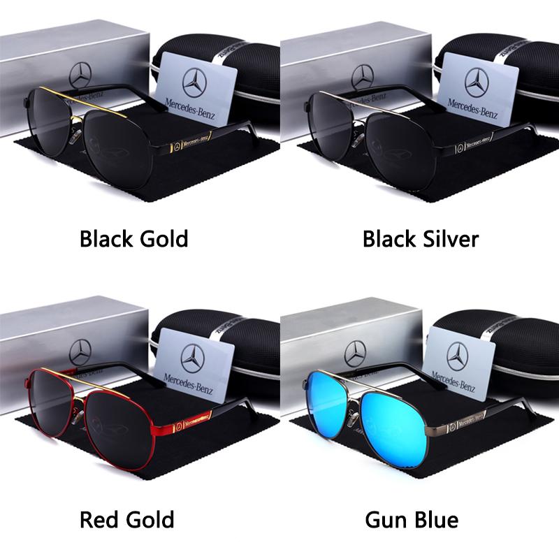 ILY2 For Mercedes Benz Amg A E GLC GLA GLE W205 W212 W213 X253 X156 W166 Unisex New Polarized Sunglasses Classic Driving Sun Glasses