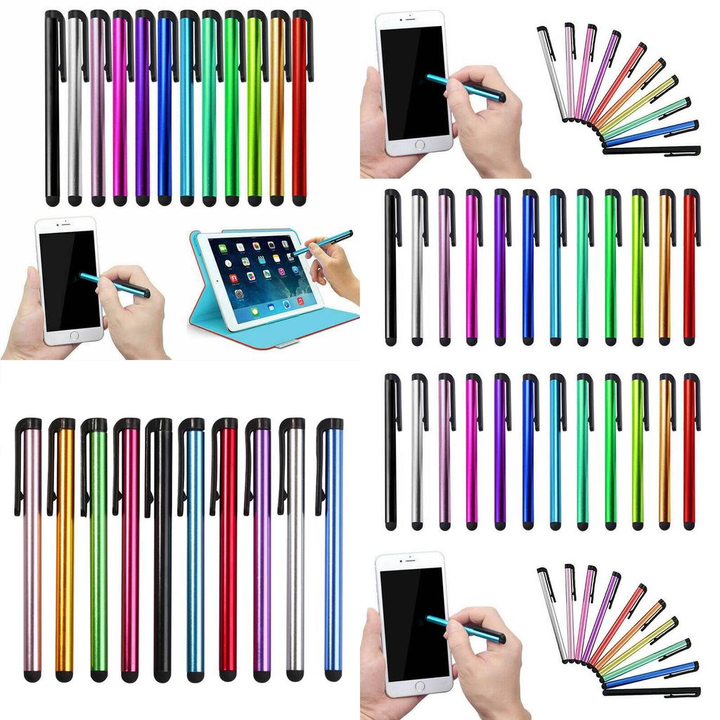 10pcs Capacitive Touch Screen Stylus Pen For Ipad Air Mini Iphone Tablet