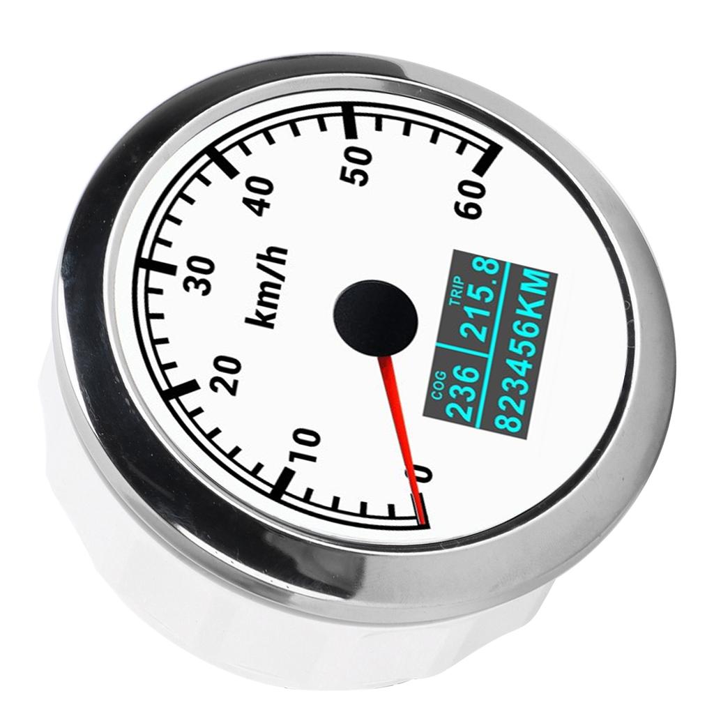 3?W?1 Prędkościomierz GPS 60 km/h Wskaźnik prędkości COG Dystans podróży Całkowity przebieg dla łodzi morskiej Samochodu Ciężarówki