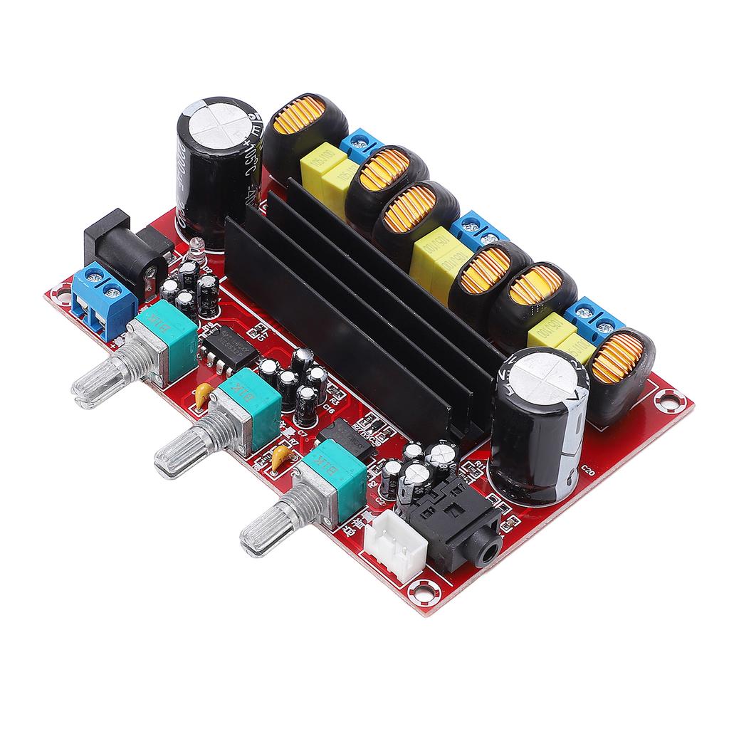 Digital Power Amplifier Board XHM139 TPA3116D2 2x50W+100W 2.1 Channel Power Amplifier Module 1224V