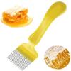 Straight Needles Honey Scratcher 18/21 Pin Honey Scraper Gardening Tools Bee Honey Fork  Honeycomb
