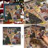 Winterliches Weihnachtliches Straßenbild Muster Puzzle Spielzeug Für Erwachsene Und Zum Stressabbau