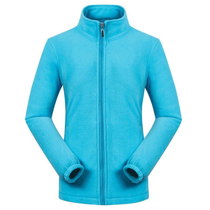 Women's Autumn and  Winter Polar Fleece Top - Fashion Soft Shell Casual Warm Fleece Outerwear