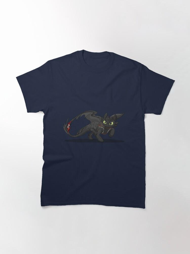 Comment dresser son dragon Krokmou (transparent) T-shirt Classique