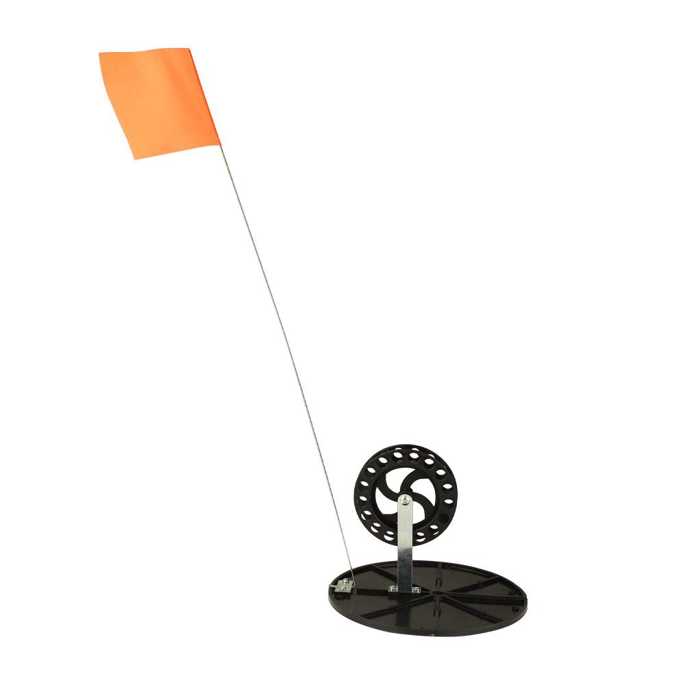 

1 шт. Автоматический сигнализатор поклевки, ретривер для зимней удочки и набор индикаторов с флажком. Особенности: портативное крепление для зимнего флажка и легкое снаряжение для зимней рыбалки чёрный