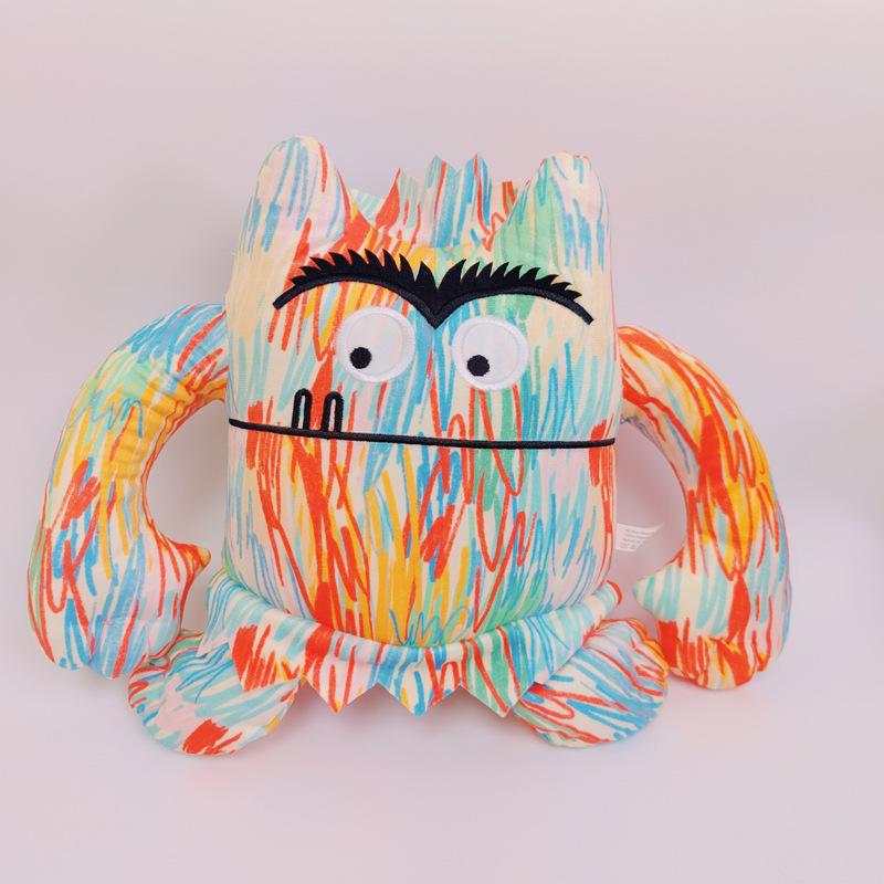 

Эмоциональный маленький монстр красочная плюшевая игрушка 25cm 0.15kg