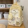 Japanese Ins Cute Girl Joker High Capacity Junior and Senior High School Students' Schoolbags Leisure Backpacks Tide Backpack.