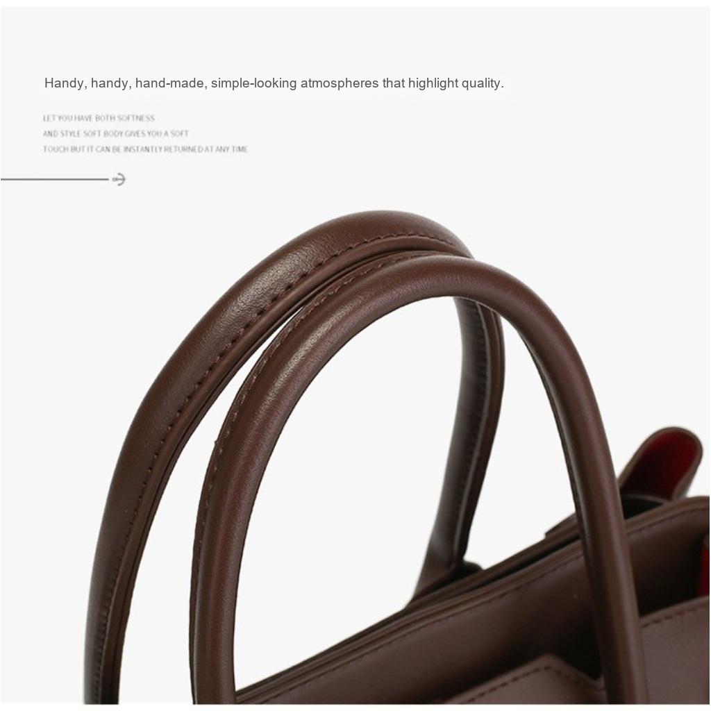 Xeie Thuk Shoulder Bag Women Faux leather Adjustable Strap Daily