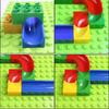 Lego-Compatible Marble Run Track Large Bricks, Toddler Educational Toy for Ages 3-6+