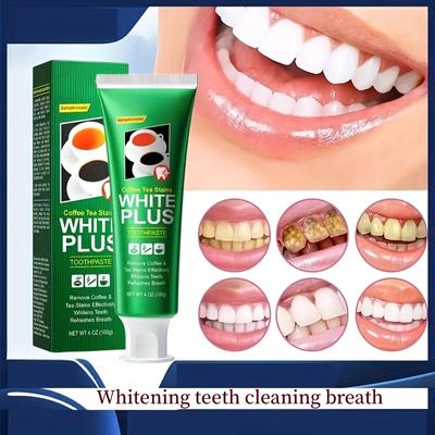 Rimozione delle macchie spazzolando, Bocca pulita, Rinfresca e sbianca i denti.