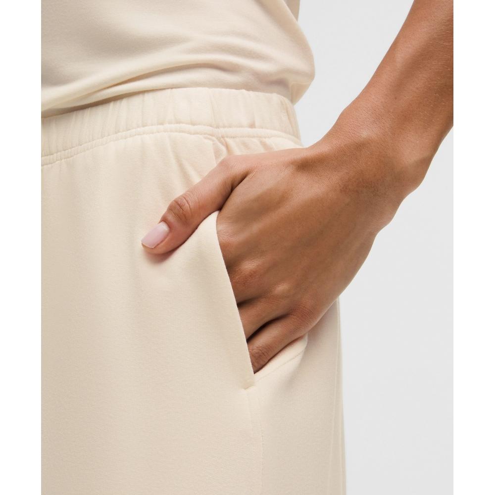Lululemon Becalm Oversized Mid Rise Pant Coconut Ivory