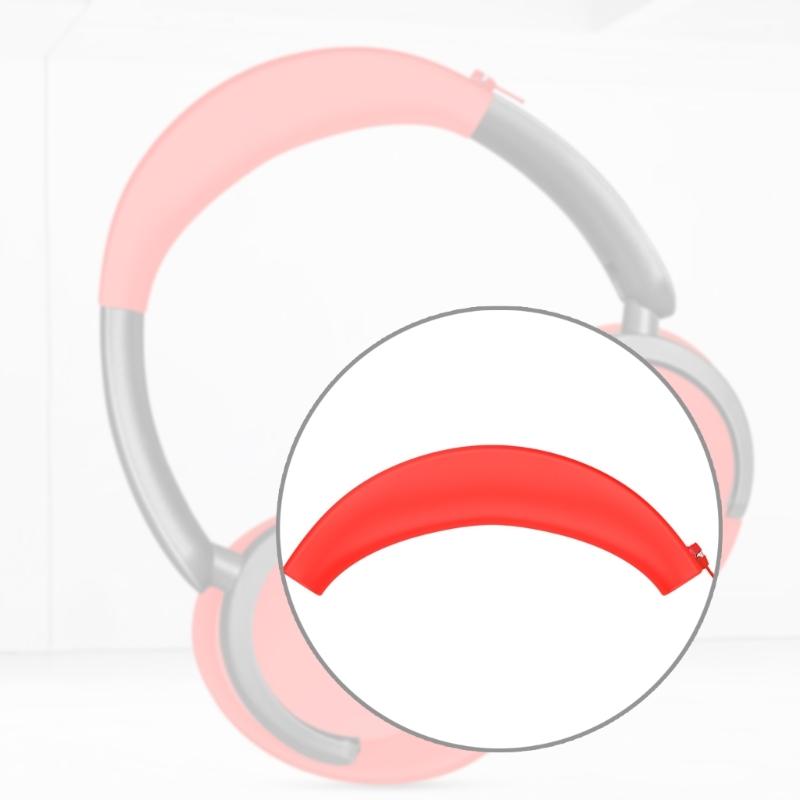 Comfortable Headband Cover for SonoFlow Headphones Headbeam Skin Protector Zipper Cover Headbeam Cushions Sleeve