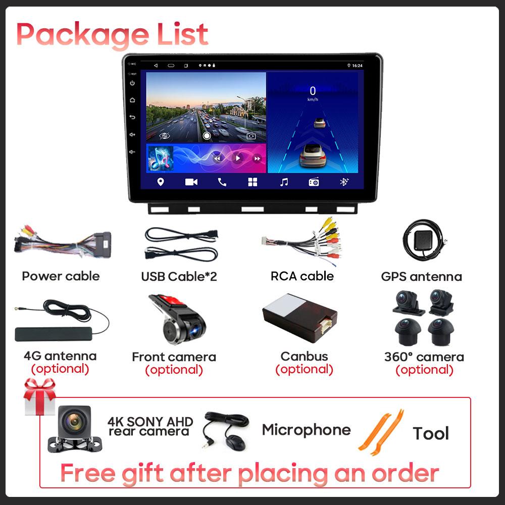 Android Multimedia For Renault Clio 5 Lutecia 2019 - 2021 Car Stereo CPU Radio QLED Player Navigation BT HDR Screen Dash Cam 5G