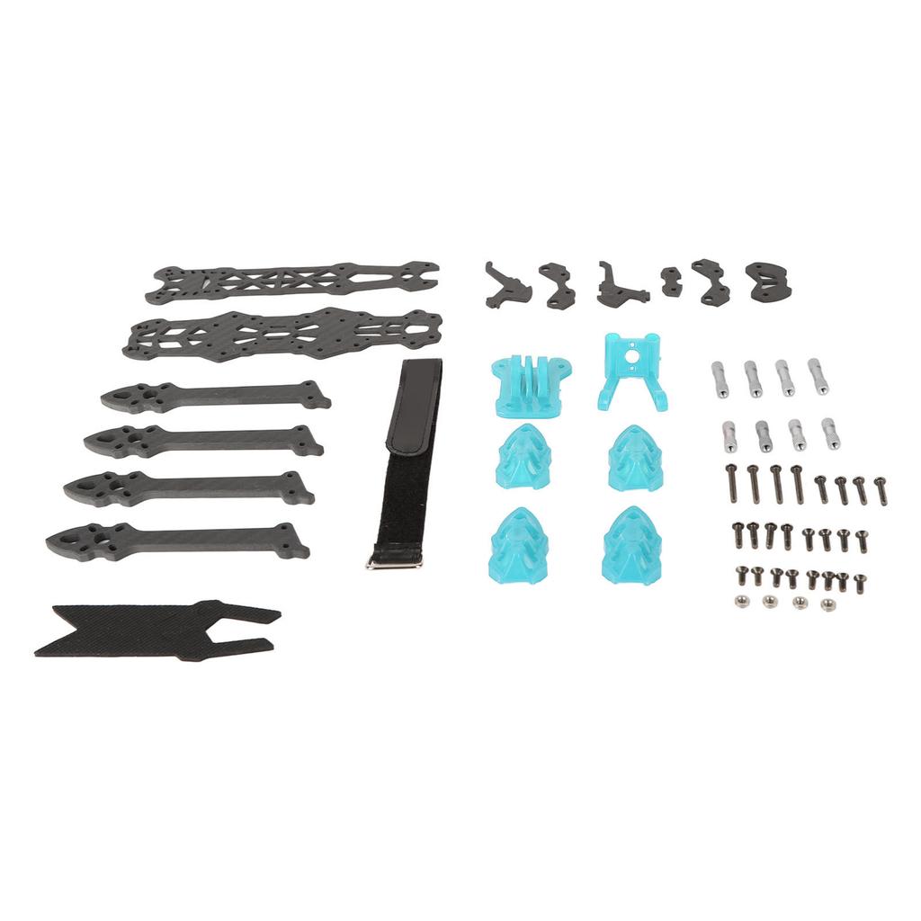 FPV Racing Drone Frame Professional 225mm Wheelbase Carbon Fiber Quadcopter Frame for RC Drone Accessories Blue