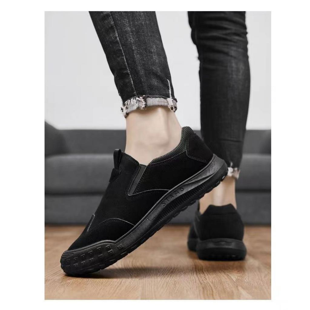 Pánské boty nízké nepromokavé kožené boty pánské outdoorové protiskluzové a odolné boty pro volný čas