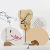 Decorative Fans Craftsmanship Art Calligraphy Group Fan Hand Fan Home Decoration Desk Ornaments