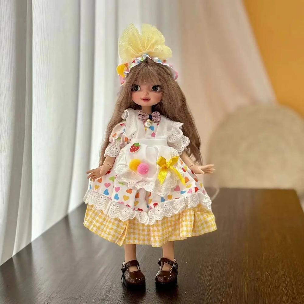 Fashion Cute 30cm Doll Clothes Replacement Clothing 1/6 BJD Doll Outfit Set Girl Toy Gift Doll Accessories