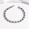 Cherry Epoxy Titanium Steel Bracelet for Women - Sweet Dopamine-Inspired Design