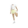 Nike Air Casual Sports Running Shorts Women Shorts Vibrant-Green Yellow CU3088-724