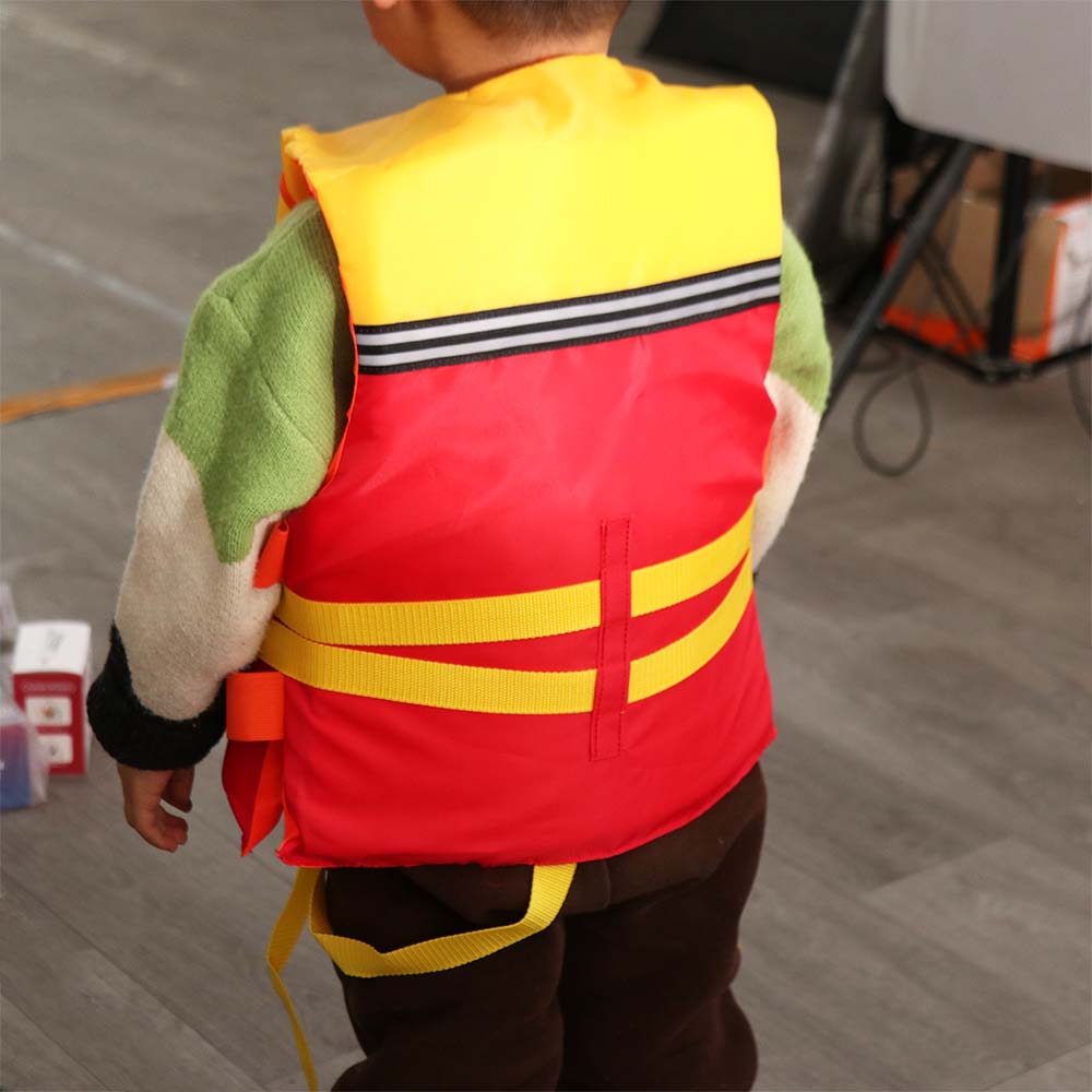with Whistle Life Vest Jacket Portable Buoyancy Vest Marine Safety Vest  Outdoor Water Sport
