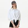 Casual Shirt With Collar, Long Sleeved Shirt, Thin Cut Shirt For Women