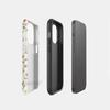 Gentle and fresh floral magnetic mobile phone case for foreign trade Apple 17promax heat transfer film 16 protective case