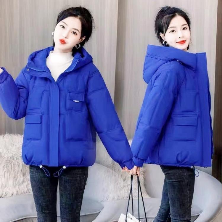 New Winter Women Loose Hooded Jacket Popular Down Cotton Padded Foreign Style
