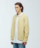 Knitted Shaggy Dog 100% Wool Round Cardigan Yellow