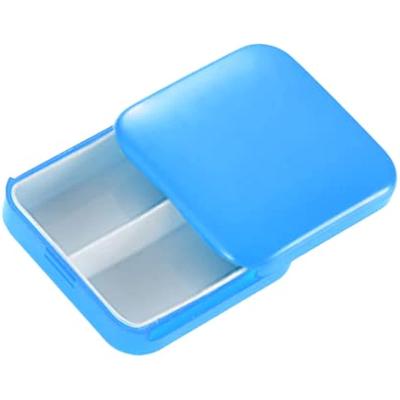 Pill Holders, 2 Mini Pill Holders, Plastic Pill Holders, Portable Travel Pill Holders, To Store Vitamins And Medicines, Etc.