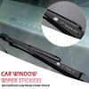 Creative Auto Emblem Sticker Car Window Wiper Decor Decal For 86 Mirai Supra Prado Alphard Crown Vellfire Venza RAV4 CHR WY0