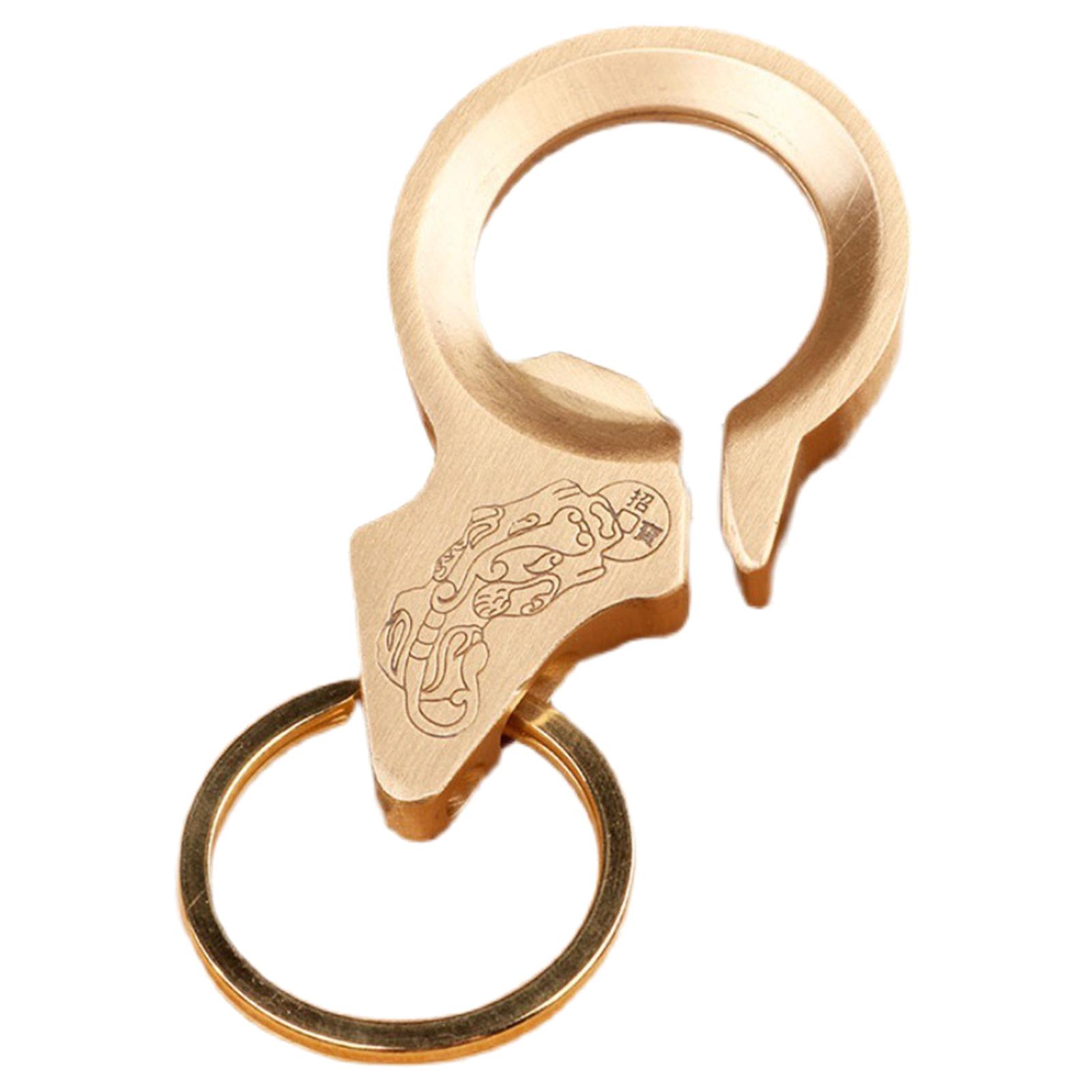 

Brass Keychain with Schrute Farms Bottle Opener Suitable for All Beer Bottle Cap Gift for Family and Friends Gatherings