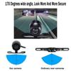12V DC 520 TV Car Rear Front Side View Camera CCD 360 Degree Parking Waterproof
