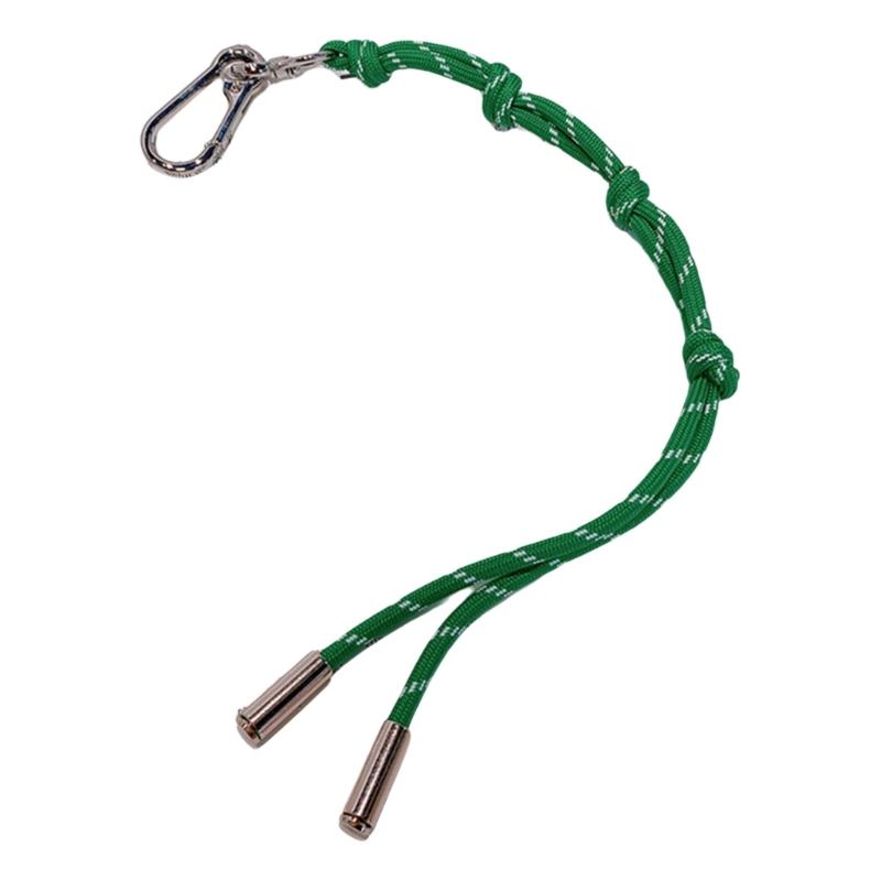 Pack of 4 Rope Key Rings Stylish Rope Keychain Fashionable Key Adornment Key Holder Key Clip Suitable for Daily Use